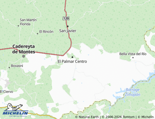 Mappa MICHELIN De Las Cruces - ViaMichelin