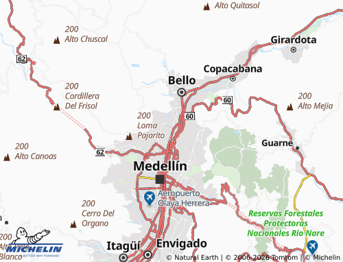 Carte MICHELIN Girardot - ViaMichelin