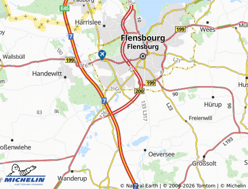 MICHELIN Wedingfeld map - ViaMichelin