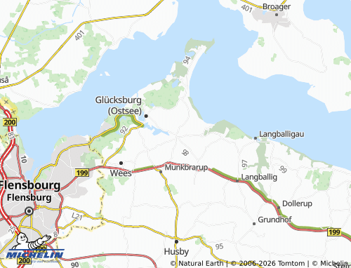 MICHELIN Rüde map - ViaMichelin