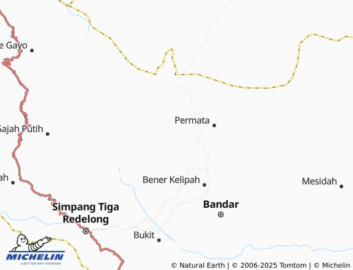 MICHELIN Bale Purnama map - ViaMichelin