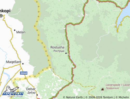 Mapa MICHELIN Velebrdo - ViaMichelin