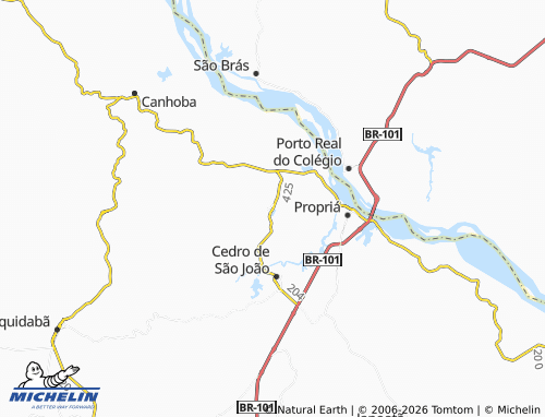 Carte MICHELIN Telha - ViaMichelin