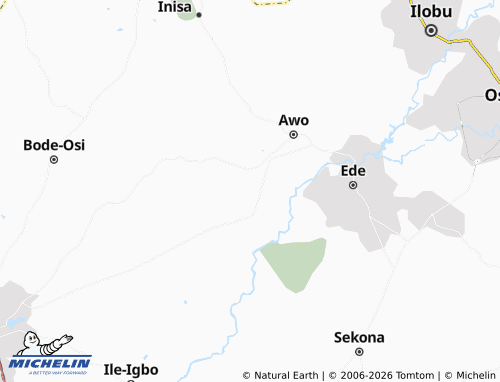 Mappa MICHELIN Ekuro - ViaMichelin