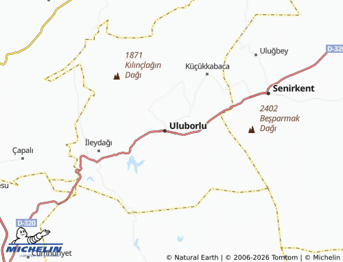 Mappa MICHELIN Kabaağaç - ViaMichelin