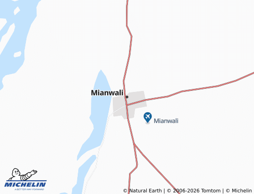 Mappa MICHELIN Mianwali - ViaMichelin