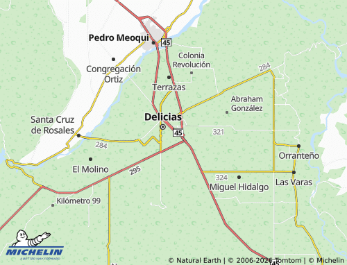 Mapa MICHELIN Los Pinos - ViaMichelin