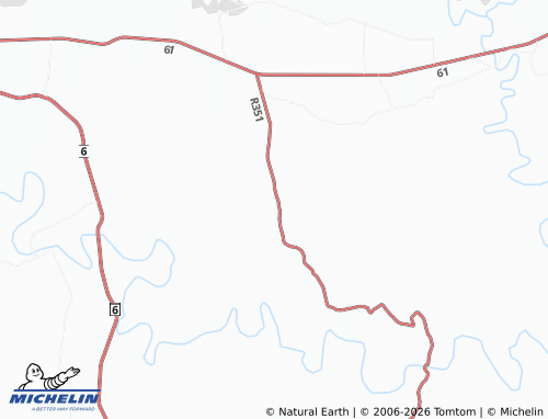 MICHELIN-Landkarte Fordyce - ViaMichelin