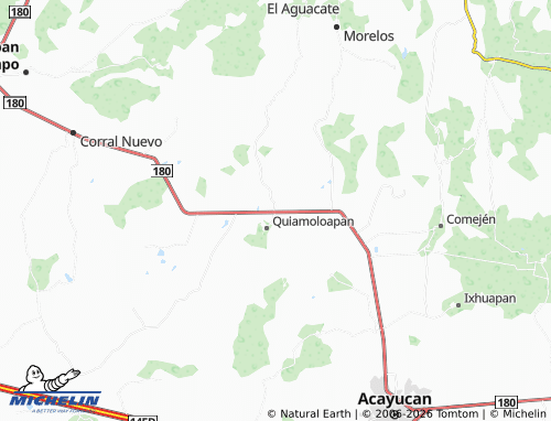 Mapa MICHELIN Hidalgo - ViaMichelin