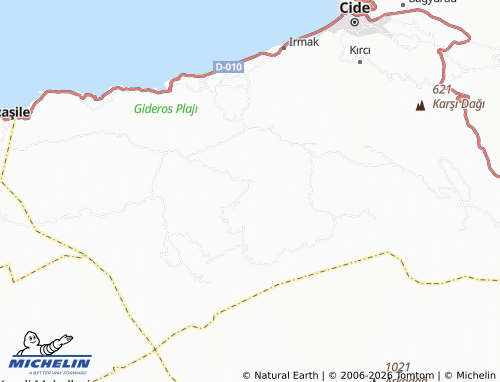 Mappa MICHELIN Kezağzı - ViaMichelin