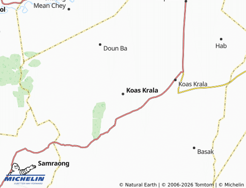 Mappa MICHELIN Koas Krala - ViaMichelin