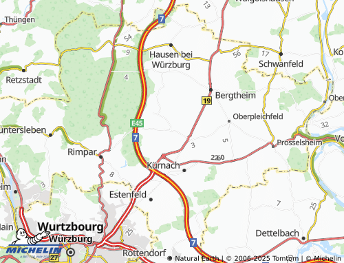Mapa MICHELIN Burggrumbach - ViaMichelin