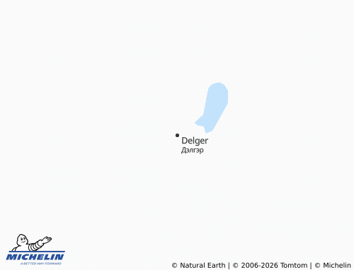 Mapa MICHELIN Delger - ViaMichelin