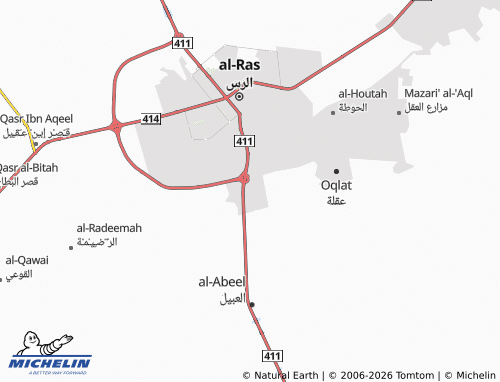 MICHELIN-Landkarte al-Abeel - ViaMichelin
