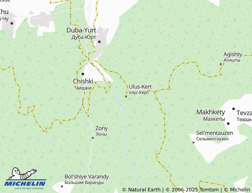 MICHELIN Ulus-Kert map - ViaMichelin