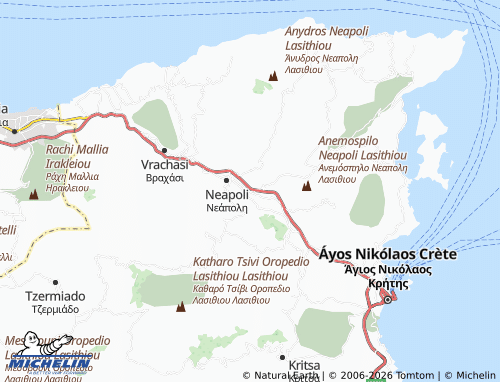 Carte MICHELIN Nikithianos - ViaMichelin