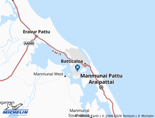 Mappa MICHELIN Iruthayapuram West - ViaMichelin