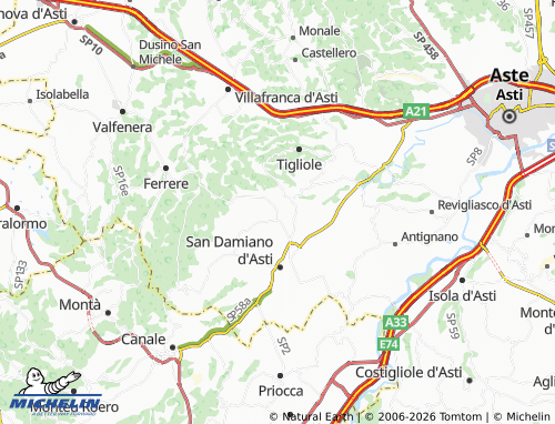 Kaart MICHELIN San Giulio - ViaMichelin