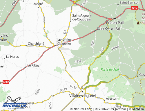 Mappa MICHELIN Chattemoue - ViaMichelin