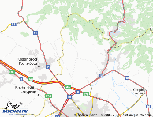 Kaart MICHELIN Dobroslavtsi - ViaMichelin