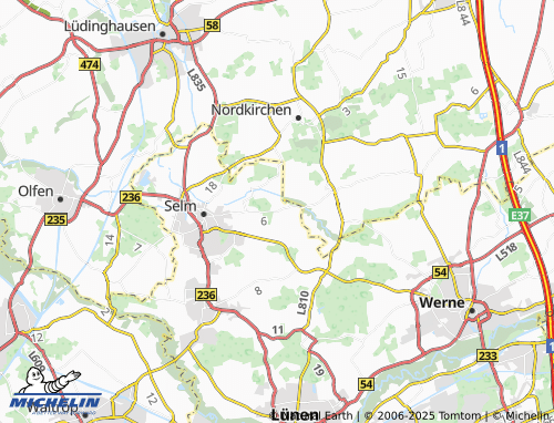 Mapa MICHELIN Westerfelde - ViaMichelin