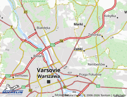 Carte MICHELIN Targówek - ViaMichelin