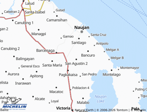 MICHELIN San Agustin 1 map - ViaMichelin