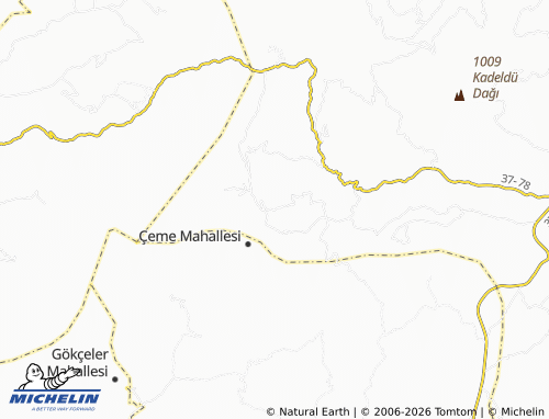 Mappa MICHELIN Üyükören - ViaMichelin