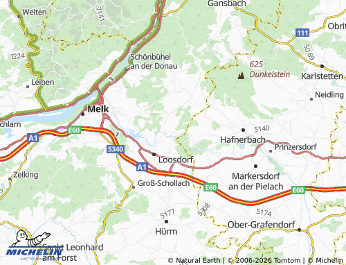 MICHELIN Neuhofen map - ViaMichelin