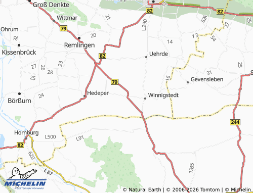MICHELIN Roklum map - ViaMichelin