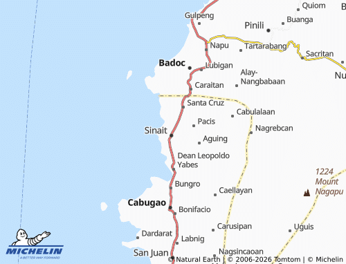 MICHELIN Ballaigui map - ViaMichelin