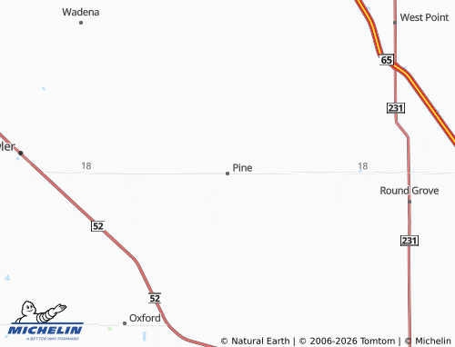 Mappa MICHELIN Pine - ViaMichelin