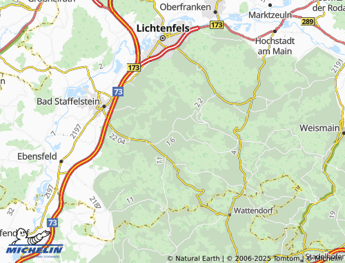MICHELIN-Landkarte Uetzing - ViaMichelin