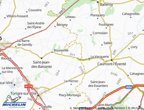 Carte MICHELIN Vidouville - ViaMichelin