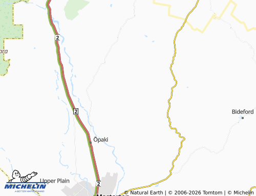 Mapa MICHELIN Rangitūmau - ViaMichelin