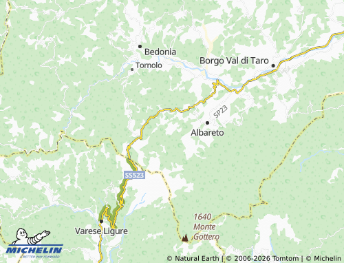MICHELIN Cacciarasca map - ViaMichelin