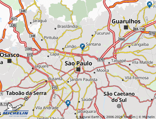 Mapa MICHELIN Bom Retiro - ViaMichelin
