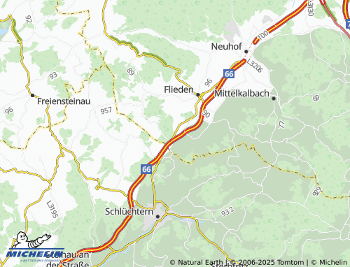 MICHELIN Kautz map - ViaMichelin