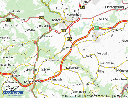 MICHELIN Kehrig map - ViaMichelin