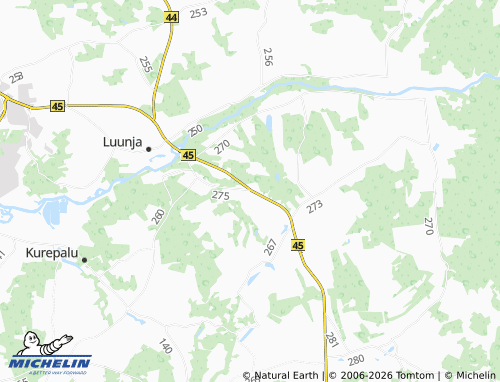 Mappa MICHELIN Sudaste - ViaMichelin