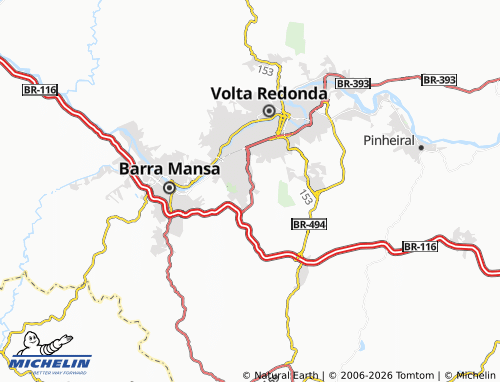 Mappa MICHELIN Primeiro de Maio - ViaMichelin