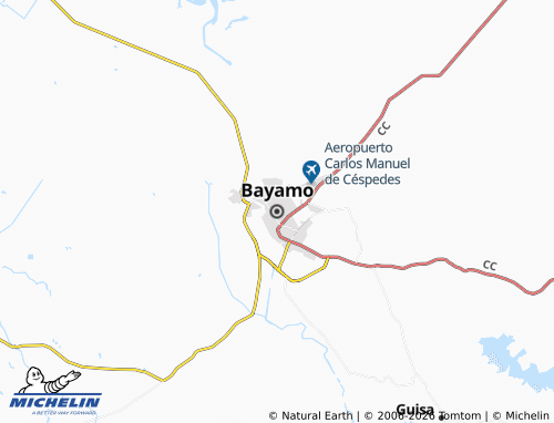 MICHELIN-Landkarte Bayamo - ViaMichelin