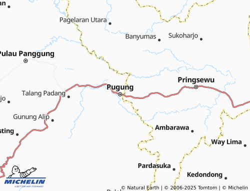 MICHELIN Sukawangi map - ViaMichelin