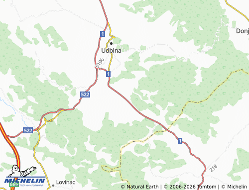 Carte MICHELIN Ondić - ViaMichelin
