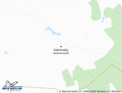 MICHELIN-Landkarte Kalininskiy - ViaMichelin