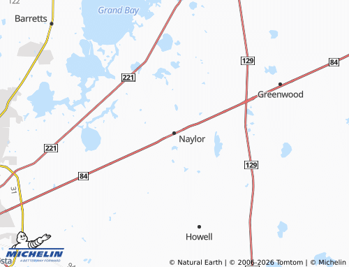 Mapa MICHELIN Naylor - ViaMichelin