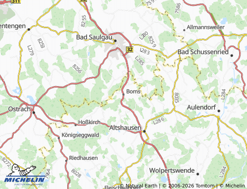 Mapa MICHELIN Boms - ViaMichelin
