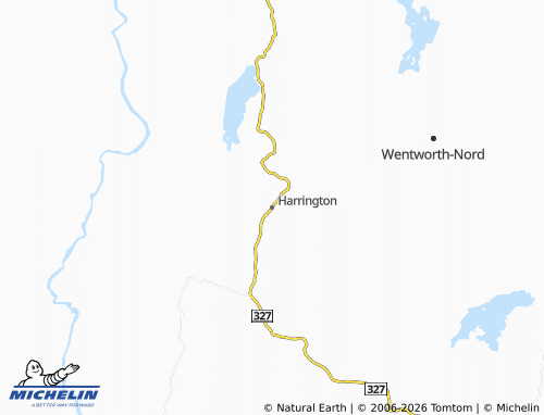 MICHELIN Harrington map - ViaMichelin
