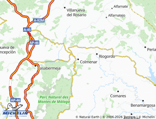 Mapa MICHELIN Colmenar - ViaMichelin