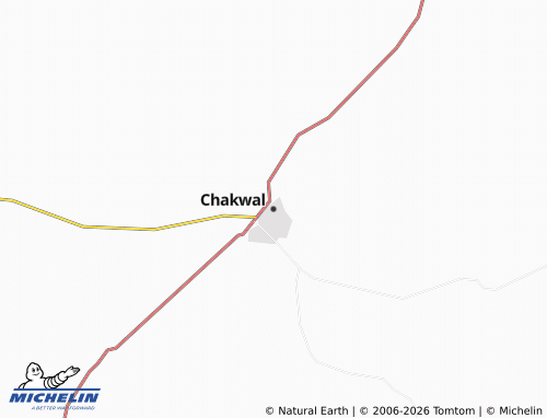 MICHELIN-Landkarte Chakwal - ViaMichelin